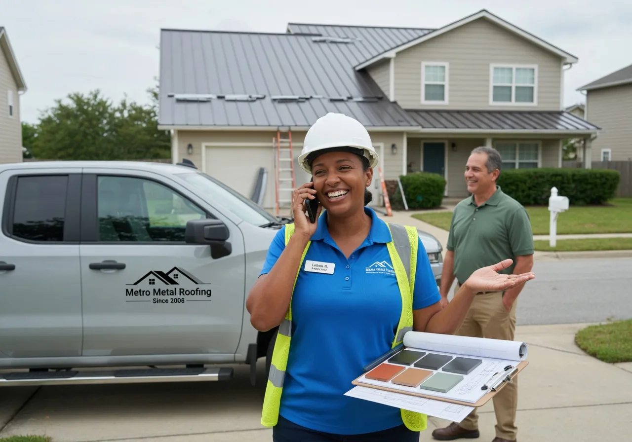 Metal Roof Repair in Rock City Falls, NY